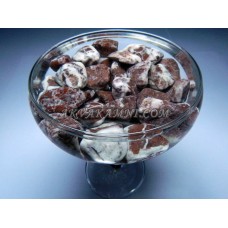 Галька мрамор фиолет (10-30мм) 1кг