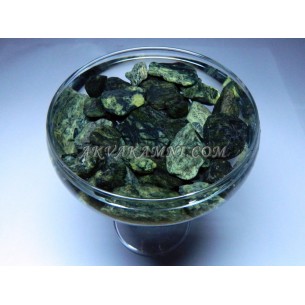 Галька "Лайм" зеленый (10-30мм) 20кг