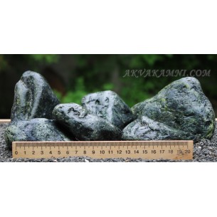 Галька "Лайм" (70-130мм) 1 кг