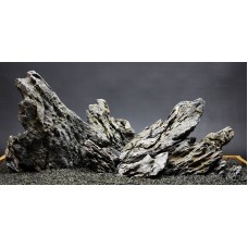 Композиция "Ущелье" из черного кварца