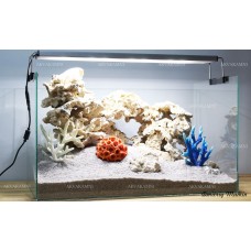 Композиция из камня ручной работы и кораллов K139 (от 80л)