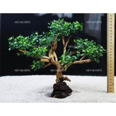 Бонсай для аквариума B31 с искусственными листьями