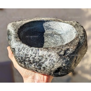 Плошка из натурального камня №10