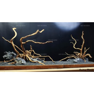 Композиция К189 из камня и коряг Азалии (от 400л)