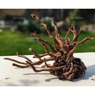 Композиция для аквариума. Ручная работа (от 90л)