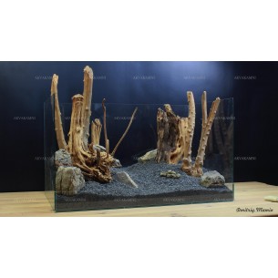 Композиция К195 из камня и коряг Азалии (от 60л)