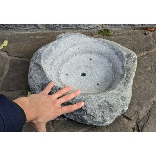 Плошка из натурального камня №12