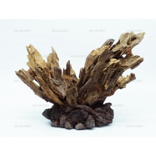 Цельная композиция из коряг и лавы К212 (от 40л)