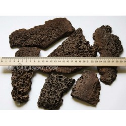 Лава резаная для мхов и растений 100 грамм (1см)