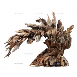 Цельная композиция из коряг и лавы M10