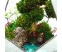 Моссариум с ниваки и имитацией озера 19см