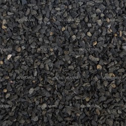 Грунт для акваріума базальт чорний 3-6мм 1кг