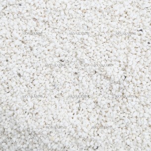 Грунт для аквариума галька белая (3-5мм) 1кг