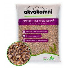 Грунт кварцовий окатаний 2-3мм бурштиновий 5кг