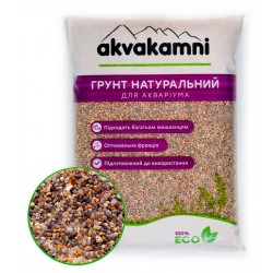 Грунт кварцевый окатанный 2-3мм янтарный 5кг